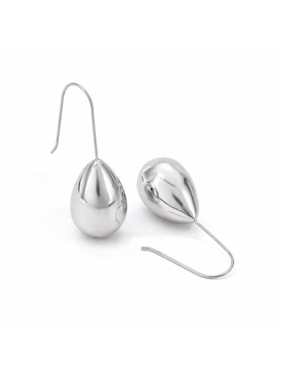 Anthropologie Jewelry - New! Vaughn Silver Drop Earrings (3021) NWOT